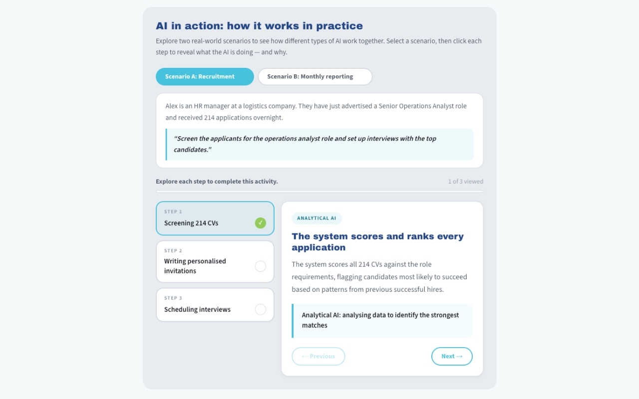 AI Fundamentals, screenshot 6 of 8